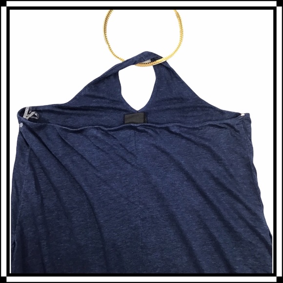 HEATHER - Halter Top Style Dress with Open-Back, Keyhole Neckline 100% Linen - Picture 13 of 16